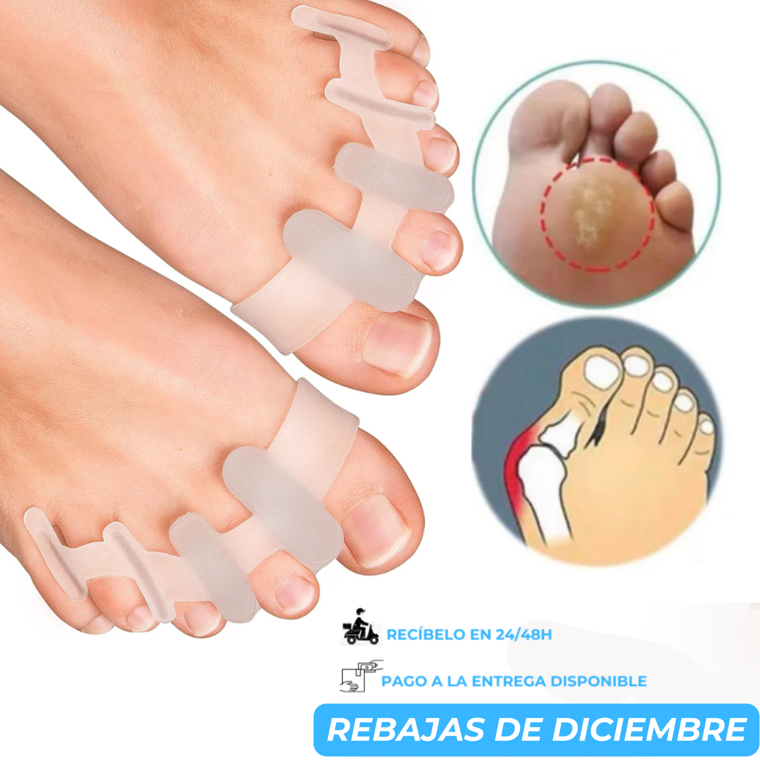 Separadores de dedos terapéuticos - Zefac™